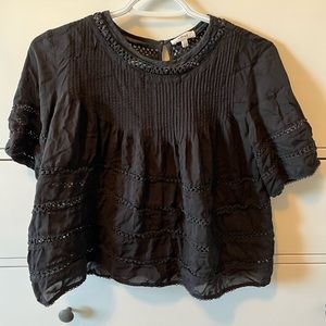 Wilfred Crochet Crop top NWOT